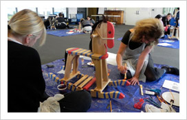 rocking horse charity team building