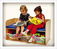 children's reading bench