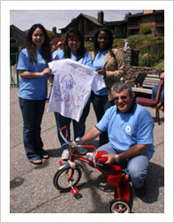 bicycle charity teambuilding